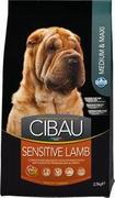 Sucha karma dla psów - Farmina Cibau Adult Sensitive Lamb Medium&Maxi 2,5 kg - miniaturka - grafika 1
