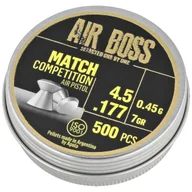 Amunicja do wiatrówek - Śrut Apolo Air Boss Match Competition Air Pistol 4.5 mm, 500 szt. 045g/7.0gr (30303) - miniaturka - grafika 1