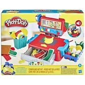 Masy plastyczne - Hasbro Play-Doh Ciastolina Kasa sklepowa z dźwiękiem E6890 - miniaturka - grafika 1