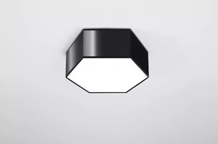 Sollux Lighting Plafon SUNDE 11 czarny - Lampy sufitowe - miniaturka - grafika 1