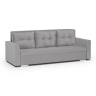 Sofy i kanapy - Kanapa sofa 3 os z funkcją spania FOLLER szara - miniaturka - grafika 1