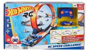 Zestaw torów Hot Wheels RC 1:64 z 30 elementami i pojazdem zdalnie sterowanym (194735240913) - Zabawki zdalnie sterowane - miniaturka - grafika 2