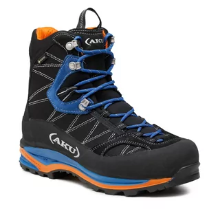 Buty trekkingowe męskie - Trekkingi AKU - Tengu Gtx GORE-TEX 974 Black/Blue 252 - grafika 1