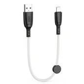 Kable USB - Kabel USB - Lightning XO NB247 6A 0.25 m Biały - miniaturka - grafika 1