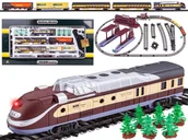 Pociągi dla dzieci - Kolejka Elektryczna Fenfa Lokomotywa Pociąg Towarowy, Pasażerski - miniaturka - grafika 1