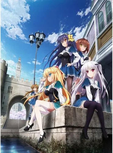 Plakat Anime Manga Absolute Duo ad_001 A2 (custom)