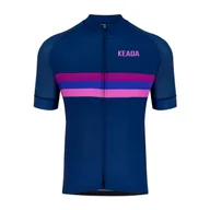Koszulki rowerowe - Męska koszulka rowerowa z krótkim rękawem - Sunset - miniaturka - grafika 1