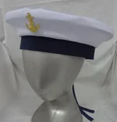 Dodatki do strojów karnawałowych - GAM Czapka marynarza - 1 szt. EKH-24740 - miniaturka - grafika 1