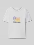 Koszulki dla chłopców - T-shirt z nadrukiem z logo model ‘CALMA’ - miniaturka - grafika 1