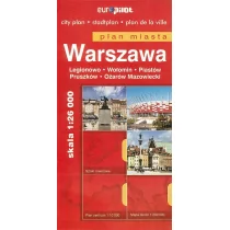 Daunpol  Warszawa plan miasta 1:26 000