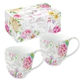 Kubki - Nuova Cer R2S Zestaw 2 kubków z porcelany R2S Queen's Garden 1396 QUEE - miniaturka - grafika 1