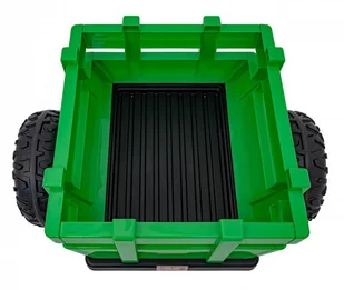Traktor BLAST Z Przyczepką Zielony - Pojazdy elektryczne dla dzieci - miniaturka - grafika 30