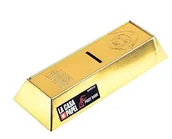 Skarbonki - Skarbonka sztabka złota Dom z papieru - miniaturka - grafika 1