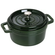 Garnki - Staub Garnek żeliwny okrągły La Cocotte 1,7 L zielony 40509-818-0 - miniaturka - grafika 1