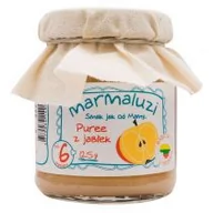 Desery dla dzieci - Puree z jabłek 125 g Marmaluzi M00-8BCF-599E2 - miniaturka - grafika 1