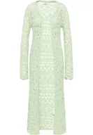 Kurtki damskie - IZIA Damska kurtka szydełkowa, miętowa, XL/XXL, miętowy, XL-XXL - miniaturka - grafika 1