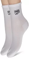 Skarpetki damskie - PUMA Damskie krótkie skarpety z siateczki, White Combo., 39 EU - miniaturka - grafika 1