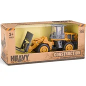 Samochody i pojazdy dla dzieci - Daffi Pojazd budowlany wózek widłowy metalowy 450932 - miniaturka - grafika 1