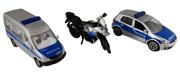 Samochody i pojazdy dla dzieci - Samochodziki resoraki model siku policja zestaw - miniaturka - grafika 1