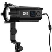 Lampy studyjne - Godox Godox S30 LED lampa LED i wrota SA-08 - miniaturka - grafika 1