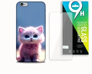 ETUI CASE DO APPLE IPHONE 6 PLUS + SZKŁO HARTOWANE- KOTEK KOTKI PUPIL - Etui i futerały do telefonów - miniaturka - grafika 1