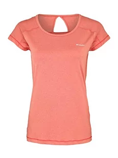 Columbia Peak To Point T-shirt damski szary Coral Bloom L 1732801 - Koszulki i topy damskie - miniaturka - grafika 1