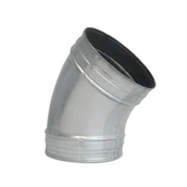 Rekuperatory i centrale - Kolanko wentylacyjne 45° 160 mm SPIROFLEX - miniaturka - grafika 1