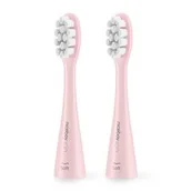 Końcówki do szczoteczek elektrycznych - Niceboy Głowice wymienne ION Sonic Soft pink 2szt. Różowa - miniaturka - grafika 1