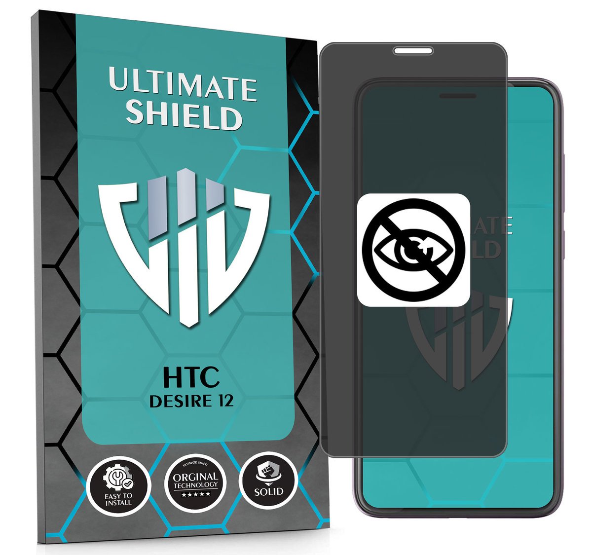 NAJLEPSZA FOLIA 5D ANTYSZPIEGOWSKA DO HTC DESIRE 12 HYDROŻELOWA MATOWA