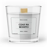 Świece - Świeca sojowa CZAS NA MOHITO 200ml - miniaturka - grafika 1