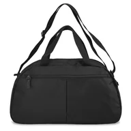 Torby sportowe - Poręczna torba sportowa fitness - 21L - czarna - miniaturka - grafika 1