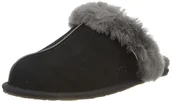 Kapcie damskie - UGG Kapcie damskie W Scuffette Ii, Czarny szary, 43 EU - miniaturka - grafika 1