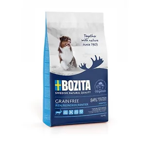 Bozita Grain Free Adult Plus Reindeer 3,5 kg - Sucha karma dla psów - miniaturka - grafika 1