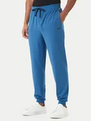 Spodnie sportowe męskie - BOSS Spodnie dresowe Mix&Match 50515305 Niebieski Regular Fit - miniaturka - grafika 1