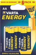 Baterie i akcesoria - Varta Bateria Energy AA / R6 6 szt. - miniaturka - grafika 1