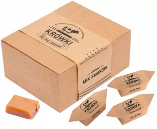 Krówki Ciągutki Mix Smaków W Pudełku 1Kg - Cukierki - miniaturka - grafika 1