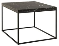Ławy i stoliki kawowe - Barossa stolik kawowy 60cm marmurowyReplika czarny. - miniaturka - grafika 1