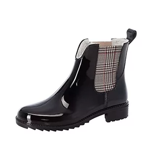 Rieker Damskie kozaki Chelsea P8280-05, czarny, 36 EU - Kozaki damskie - miniaturka - grafika 1