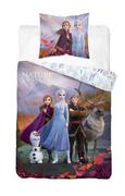 Pościel dla dzieci - Detexpol Pościel Frozen, Kraina Lodu 160 x 200 siostry Anna Elsa FROZEN40 - miniaturka - grafika 1