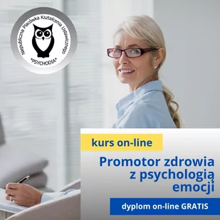 Promotor zdrowia z elementami psychologii emocji kurs online - Pomoce naukowe - miniaturka - grafika 1