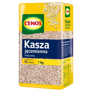 Cenos Kasza Jęczmienna Mazurska  1 Kg - Kasza - miniaturka - grafika 1
