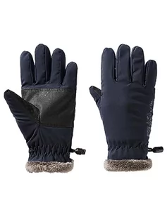 Jack Wolfskin Unisex dziecięce rękawiczki HIGHLOFT Glove K, Night Blue, 116, niebieski (Night Blue), 116 - Rękawiczki - miniaturka - grafika 1
