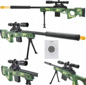 Zabawki militarne - Skleplolki MORO LUNETA KARABIN SNAJPERSKI NA KULKI ASG LASER - miniaturka - grafika 1