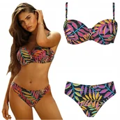 Stroje kąpielowe - Strój kąpielowy dwuczęściowy SELF S 730 PA1 Palermo 36B S 65B - miniaturka - grafika 1