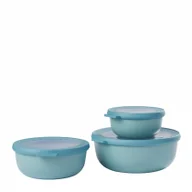 Pojemniki kuchenne - MEPAL Rosti Mepal zestaw startowy cirqula multibowl-CZ. (350 ML, 750 ML, 1250 ML)  , puszki na zapasy Micro mikrofalowa 106230092400 - miniaturka - grafika 1