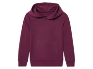 Swetry dla dziewczynek - lupilu® Bluza dresowa dziecięca z kapturem (110/116, Fioletowy) - miniaturka - grafika 1