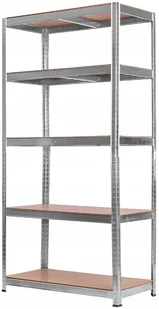 Regał galwanizowany Rino SLF142S 205 x 120 x 45 cm - Szafy i regały magazynowe - miniaturka - grafika 1