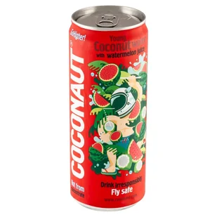 Coconaut Woda kokosowa z młodego kokosa z sokiem arbuzowym NFC Coconaut, 320ml - Woda - miniaturka - grafika 1