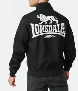 Kurtka LONSDALE HARRINGTON ACTON czarna-M - Moda i Uroda OUTLET - miniaturka - grafika 1