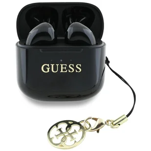 Guess Glossy Effect Printed czarny - Słuchawki - miniaturka - grafika 1